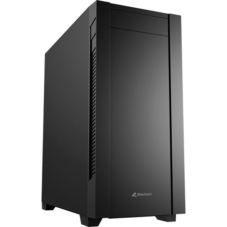 Custodia midi tower silenziosa Sharkoon s25 (nera | 2x USB-A | 1x USB-C)