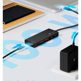 Hub USB Icy Box ib-hub1436-cpd (nero, 2x USB-A, 2x USB-C)