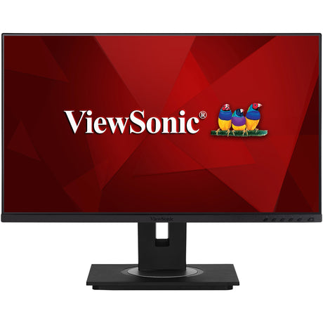 Monitor Viewsonic vg2448a-2 24 (nero (opaco) argento, 1x HDMI, 1x porta display, USB-C, USB-A, audio, 100 Hz)
