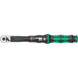 Chiave dinamometrica Wera click-torque c 1 con cricchetto reversibile, 10-50 nm (nero verde, versione 1 2 )