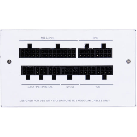 Alimentatore modulare Silverstone sst-da850r-gma-www da 850 watt (bianco, 4x pcie)