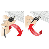 Delock easy-usb-a 2.0 maschio > cavo easy-usb micro-usb-b 2.0 maschio (nero, 1 metro)
