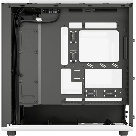 Fractal Design North XL RC Chalk White TG Clear Midi Tower Housing (colore legno bianco | 2x USB-A | 1x USB-C | vetro temperato)