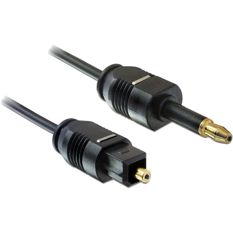Delock toslink maschio -> toslink mini 3,5 mm, cavo da 2 m (nero, 82876)