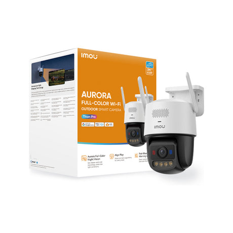 Telecamera di sicurezza Imou titan pro 6MP (bianco, 6 MP (3200x1800), Poe, Wi-Fi 6)