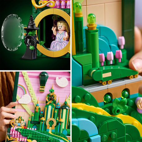 Lego - Decorazione murale della città di smeraldo - Wicked - 75685