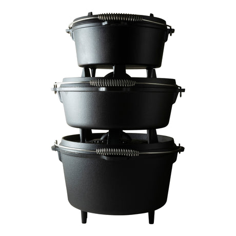 Pentola The Windmill Dutch Oven da 4,5 qt (nera, ø 25,5 cm | 3,8 litri)