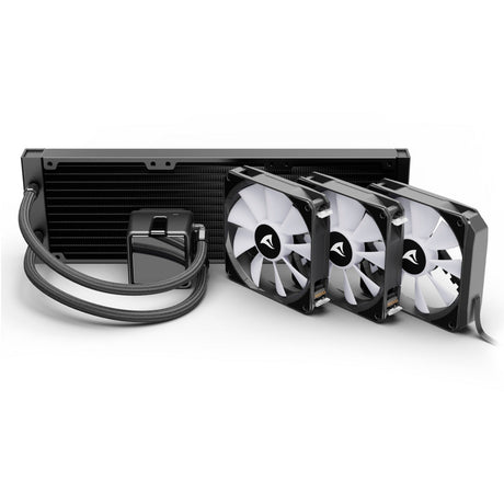 Raffreddamento ad acqua Sharkoon s100 argb (connettore ventola pwm a 4 pin nero)