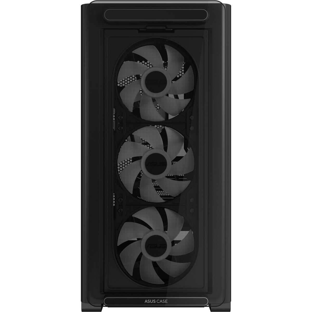 Custodia Asus a23 plus mini tower (nero | 2x USB-A | 1x USB-C | RGB | vetro temperato)