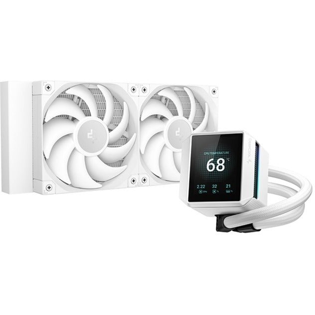 Deepcool mystique 240 raffreddamento ad acqua (bianco)