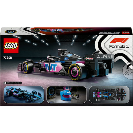 Set auto da corsa Lego Speed Champions bwt alpine f1 team a524 - 77248