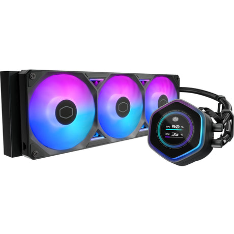 Cooler Master MasterLiquid 360 Atmos II LCD ARGB Raffreddamento ad acqua (Nero)