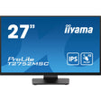 Monitor touchscreen Iiyama prolite t2752msc-b1 27 (nero, HDMI, porta display, 2x USB-A, USB-B)