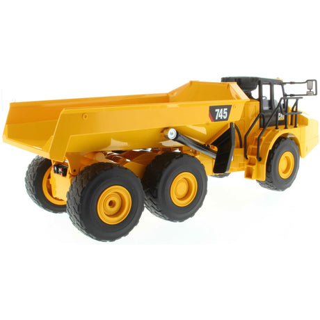 Autocarro con cassone ribaltabile Carrera 1:24 RC Cat 745
