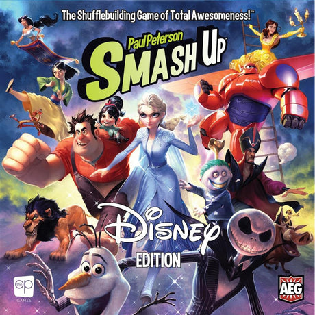 Disney European Player Network Smash Up: Gioco di carte Edition (inglese, 2 giocatori, 30 - 45 minuti, da 14 anni)