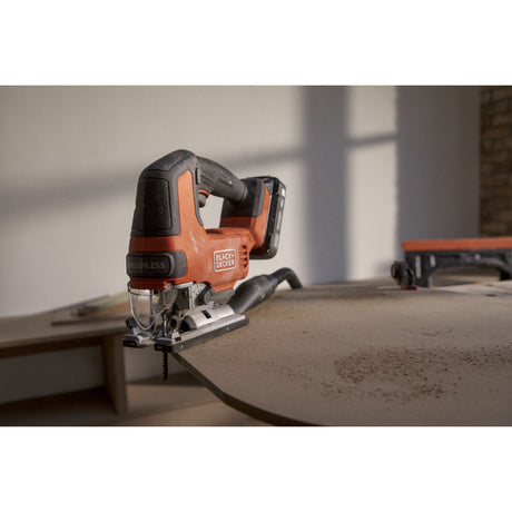 Seghetto alternativo Black+decker blcjs78n-xj 18v (nero arancio, batteria e caricabatteria non inclusi)