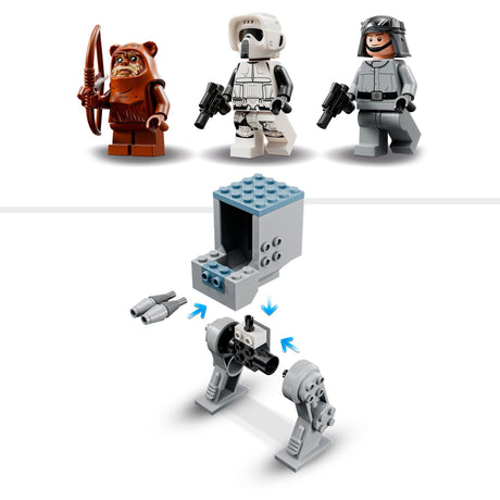 Lego Star Wars - giocattoli da costruzione at-st (75332)