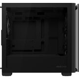 Custodia Asus a23 plus mini tower (nero | 2x USB-A | 1x USB-C | RGB | vetro temperato)