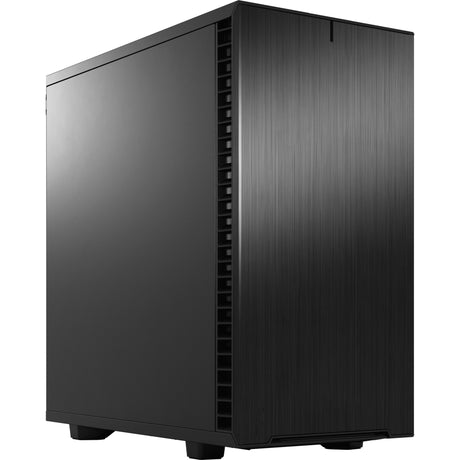 Il design frattale definisce 7 mini alloggiamenti midi tower solidi neri (nero | 4x USB-A | 1x USB-C)