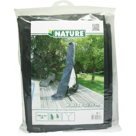 Copertura per mobili da giardino Nature per ombrellone in piedi (grande) copertura (grigio, 6030617)