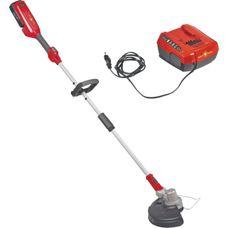 Tagliaerba a batteria Wolf-garten Lycos 40 300 t 30cm se (rosso grigio, batteria inclusa)