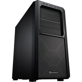 Custodia midi tower Silverstone sst-sed1-b (nera | 2x USB-A | 1x USB-C)