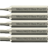 Wera tool-check modular micro 1, set di punte da 21 pezzi (nero verde)