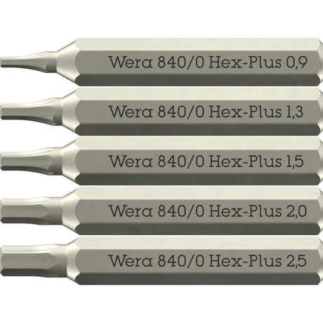 Wera tool-check modular micro 1, set di punte da 21 pezzi (nero verde)