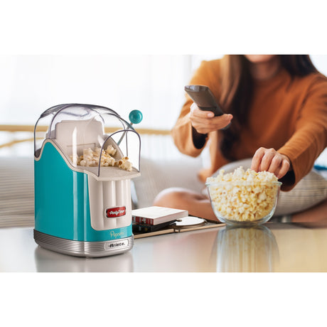 Ariete party time macchina per pop corn 2958 01 macchina per pop corn (azzurro)