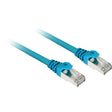 Cavo di rete Sharkoon SFTP, RJ-45 con Cat.6 (blu, 10 metri)