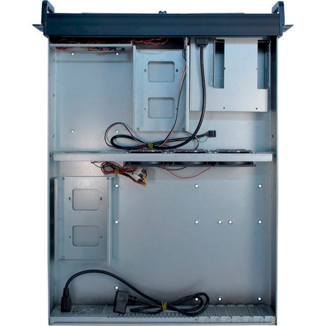 Custodia rack Inter-tech 2u-2098-sl (nera | 2x USB-A)