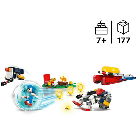 Lego Sonic the Hedgehog 77001 La resa dei conti dei Sonics al fuoco
