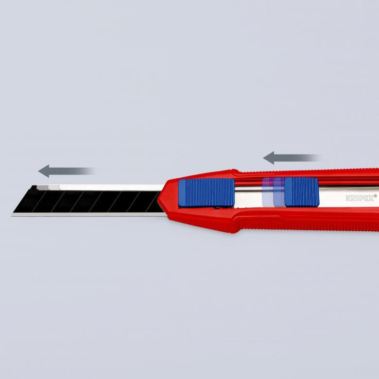 Taglierino universale Knipex cutix (rosso blu, incl. 2 lame)
