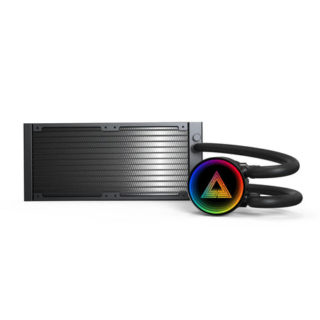 Montech lightflow argb 240 raffreddamento ad acqua (nero)