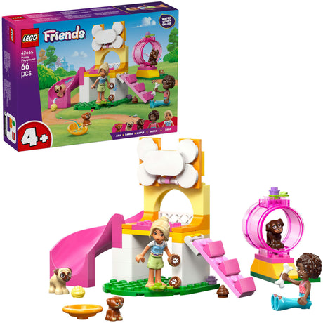 Kit di costruzione per il gioco di ruolo del parco giochi per cani Lego Friends - 42665