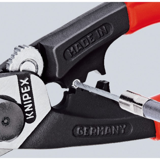 Knipex 95 61 190 tagliafilo in acciaio con asta in plastica 190mm