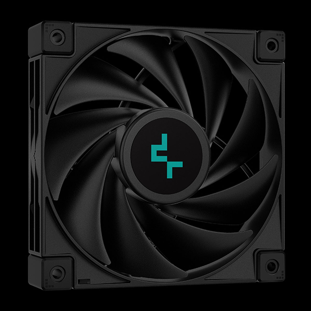Deepcool ak400 zero dark plus dispositivo di raffreddamento della CPU (nero)