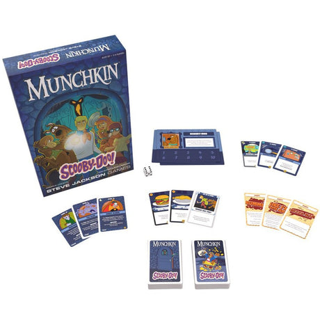 European player network munchkin: gioco di carte scooby-doo (inglese, 3 - 6 giocatori, 60 minuti, da 10 anni)