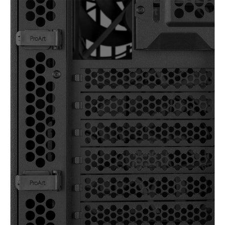 Asus proart pa401 - alloggiamento midi tower con pannello in vetro temperato (nero | 2x USB-A | 1x USB-C | vetro temperato)