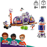 Lego Friends - Base spaziale su Marte e giocattolo per la costruzione di razzi (42605)