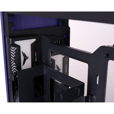Custodia minitorre Thermaltake tr100 future crepuscolo (viola | 2x USB-A | 1x USB-C)