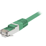 Cavo patch Sharkoon rj45 cat.5e s ftp 10m (verde)