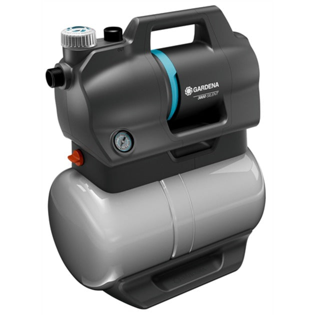 Pompa acqua pressurizzata Gardena 3800 silenziosa (grigia, 600 watt)