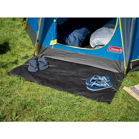 Tenda Coleman Octago - tenda 3 persone - tenda da festival - blu lime