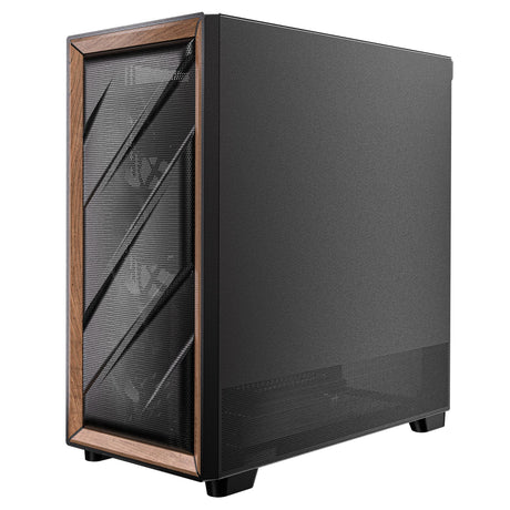 Custodia Antec Flux Midi Tower (nero | 2x USB-A | 1x USB-C | vetro temperato)