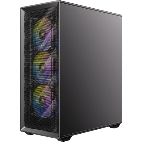 Custodia midi tower Antec ax85 argb (nera | 2x usb-a | vetro temperato)