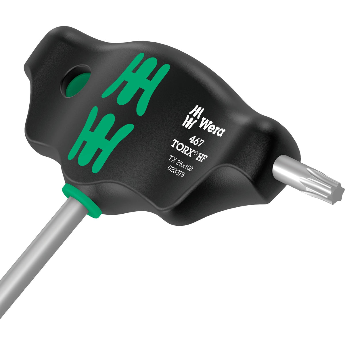 Wera 467 7 torx hf set 1 cacciavite Phillips + cremagliera, 7 pezzi (nero verde, con funzione di supporto)