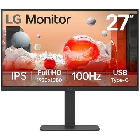 Monitor LG 27ba650 27 (nero, HDMI, porta display, audio, USB-C)