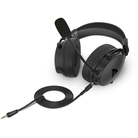 Cuffie da gioco over-ear Sharkoon skiller sgh40w (nere)