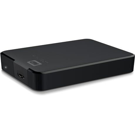 Disco rigido esterno portatile WD Elements da 5 TB (nero, bu6y0050bbk-wesn, micro-USB-B 3.2 (5 GBit s))